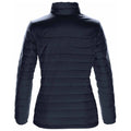 Navy - Side - Stormtech Womens-Ladies Nautilus Quilted Padded Jacket