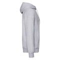 Grey - Side - Fruit Of The Loom Unisex Adult Classic Hoodie