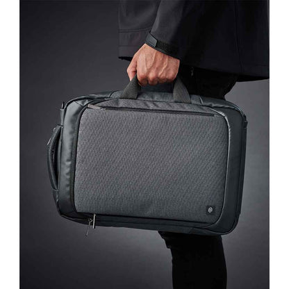 Graphite Grey-Black - Pack Shot - Stormtech Road Warrior Laptop Bag