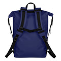 Ocean Blue-Black - Back - Stormtech Cascade Waterproof Backpack