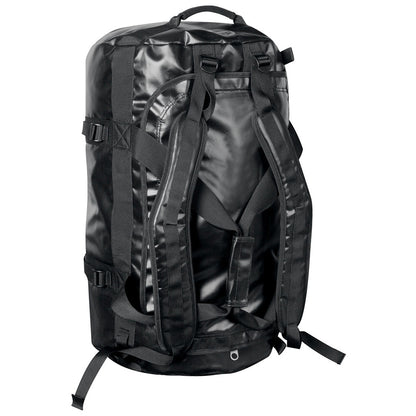 Black - Back - Stormtech Atlantis Waterproof 142L Duffle Bag