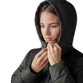 Grey Heather - Close up - Stormtech Womens-Ladies Oslo HD Parka