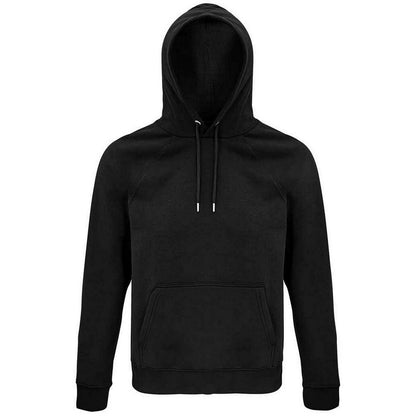 Black - Front - SOLS Unisex Adult Stellar Organic Hoodie