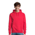 Red - Side - SOLS Unisex Adult Stellar Organic Hoodie