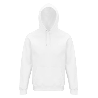 White - Front - SOLS Unisex Adult Stellar Organic Hoodie