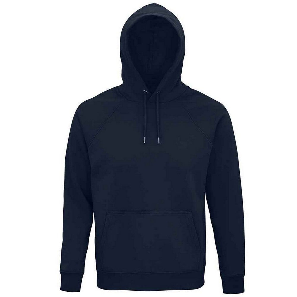 French Navy - Front - SOLS Unisex Adult Stellar Organic Hoodie