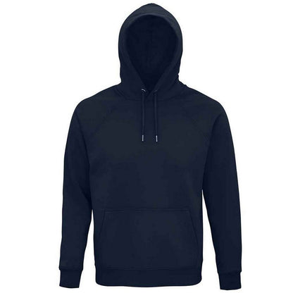 French Navy - Front - SOLS Unisex Adult Stellar Organic Hoodie