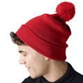 Classic Red - Back - Beechfield Snowstar Thermal Beanie