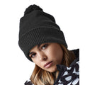 Charcoal - Side - Beechfield Snowstar Thermal Beanie