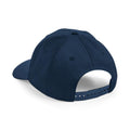 Navy - Back - Beechfield Urbanwear 6 Panel Snapback Cap