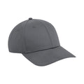 Light Graphite - Front - Beechfield Urbanwear 6 Panel Snapback Cap