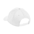 White - Back - Beechfield Urbanwear 6 Panel Snapback Cap