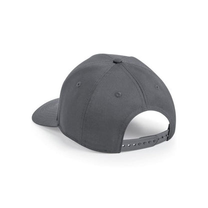 Light Graphite - Back - Beechfield Urbanwear 5 Panel Snapback Cap