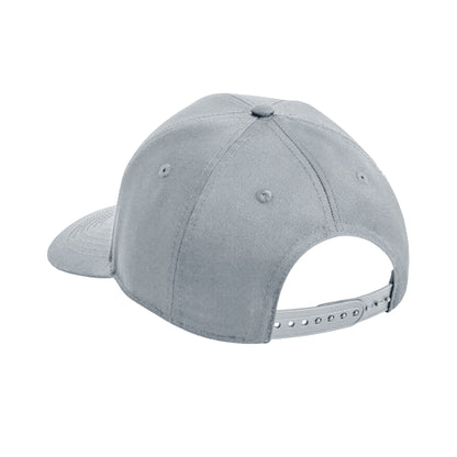 Light Grey - Back - Beechfield Urbanwear 5 Panel Snapback Cap
