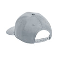 Light Grey - Back - Beechfield Urbanwear 5 Panel Snapback Cap