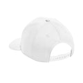 White - Back - Beechfield Urbanwear 5 Panel Snapback Cap