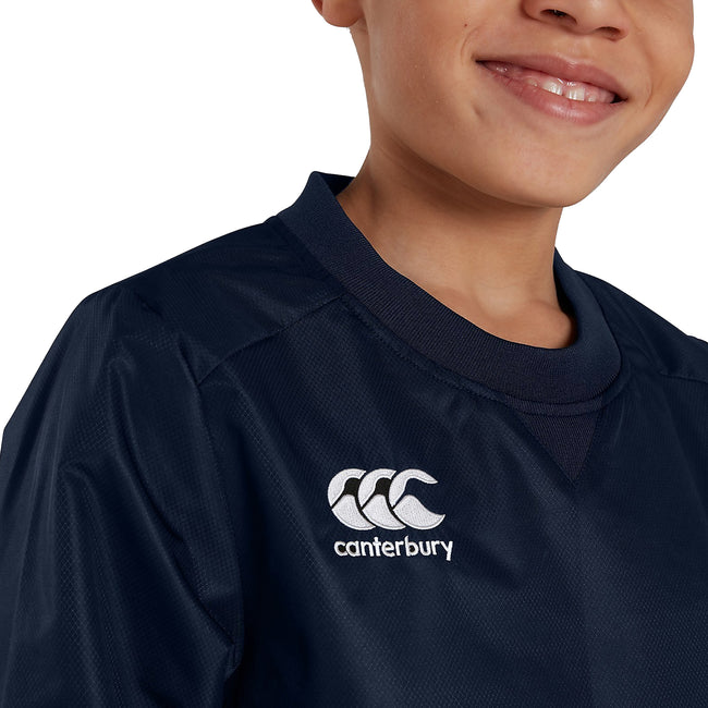 Navy - Pack Shot - Canterbury Childrens-Kids Club Contact Top