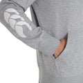 Grey Marl - Side - Canterbury Unisex Adult Club Hoodie