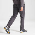 Carbon Grey - Side - Craghoppers Mens Expert Kiwi Tailored Trousers