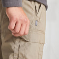 Pebble Brown - Pack Shot - Craghoppers Mens Expert Kiwi Tailored Trousers