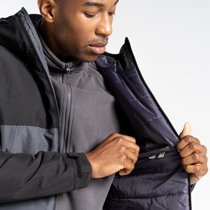 Carbon Grey-Black - Pack Shot - Craghoppers Unisex Adult Expert Thermic Insulated Jacket