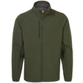 Dark Cedar Green - Front - Craghoppers Mens Expert Basecamp Soft Shell Jacket