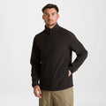 Black - Back - Craghoppers Mens Expert Basecamp Soft Shell Jacket