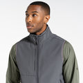 Carbon Grey - Lifestyle - Craghoppers Mens Expert Basecamp Softshell Body Warmer