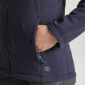 Dark Navy - Pack Shot - Craghoppers Womens-Ladies Expert Miska 200 Microfleece Jacket