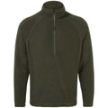 Dark Cedar Green - Front - Craghoppers Mens Expert Corey 200 Half Zip Fleece