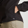 Black - Pack Shot - Craghoppers Womens-Ladies Expert Kiwi Long-Sleeved Shirt