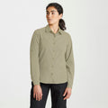 Pebble Brown - Back - Craghoppers Womens-Ladies Expert Kiwi Long-Sleeved Shirt