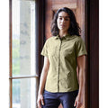 Pebble Brown - Back - Craghoppers Womens-Ladies Expert Kiwi Short-Sleeved Shirt