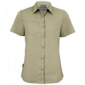 Pebble Brown - Front - Craghoppers Womens-Ladies Expert Kiwi Short-Sleeved Shirt