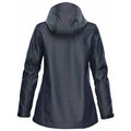 Charcoal - Back - Stormtech Womens-Ladies Epsilon 2 Twill Soft Shell Jacket