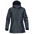 Charcoal - Front - Stormtech Womens-Ladies Epsilon 2 Twill Soft Shell Jacket