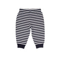 Navy-White Stripe - Back - Larkwood Baby Lounge Pants