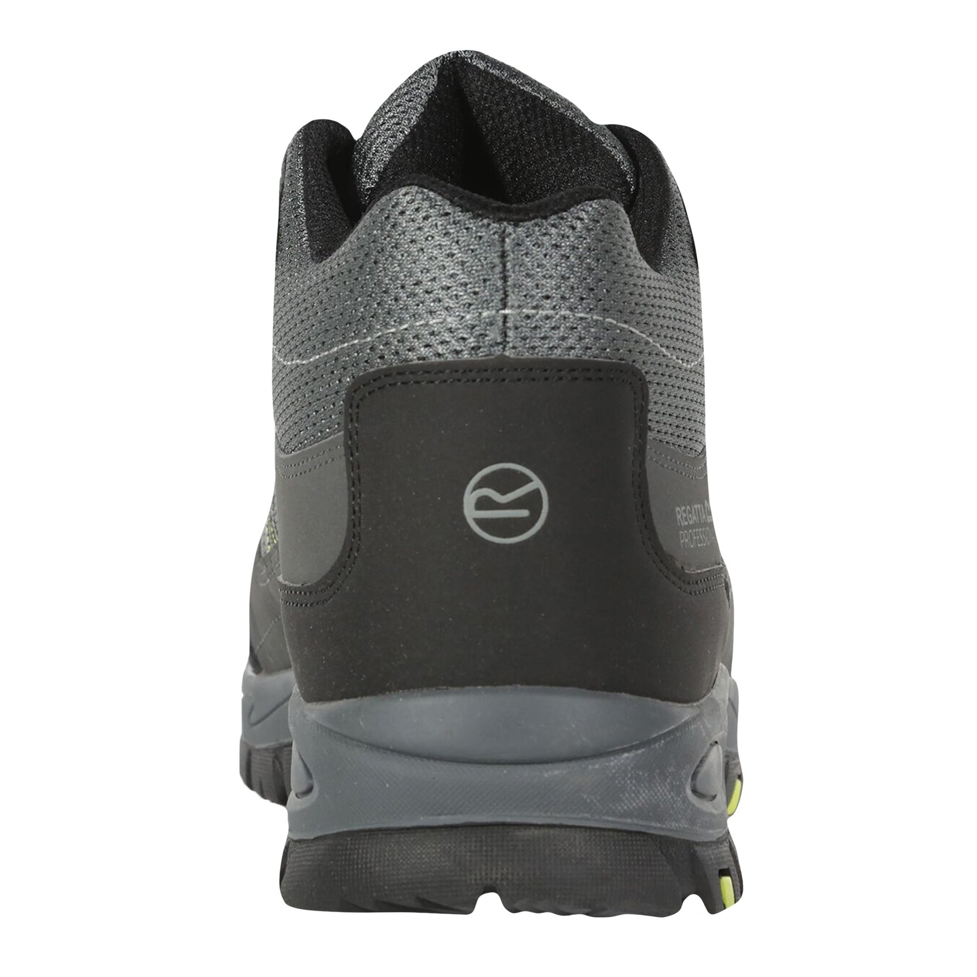 Briar Grey-Lime Punch - Side - Regatta Mens Sandstone Safety Boots