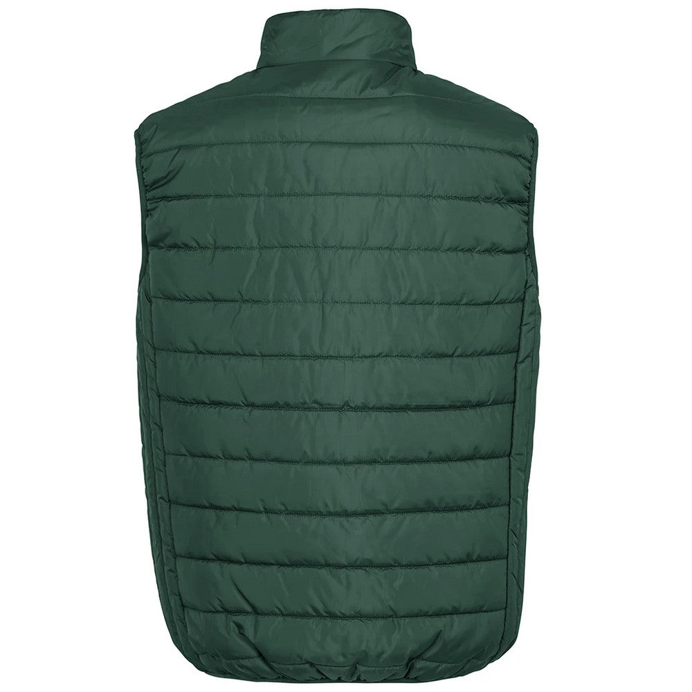 Bottle Green - Back - Result Mens Promo Core Padded Body Warmer