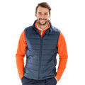 Navy - Back - Result Mens Promo Core Padded Body Warmer