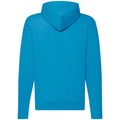 Azure - Front - Fruit of the Loom Mens Classic Zipped Hoodie