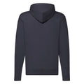 Deep Navy - Back - Fruit of the Loom Mens Classic Zipped Hoodie