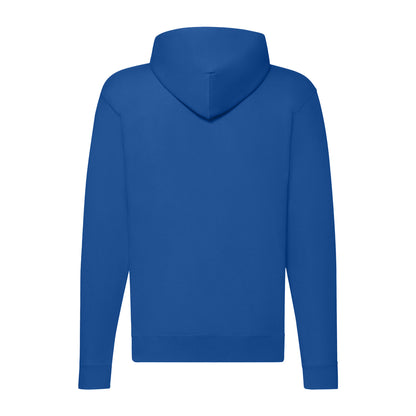 Royal Blue - Back - Fruit Of The Loom Mens Classic Zipped Hoodie