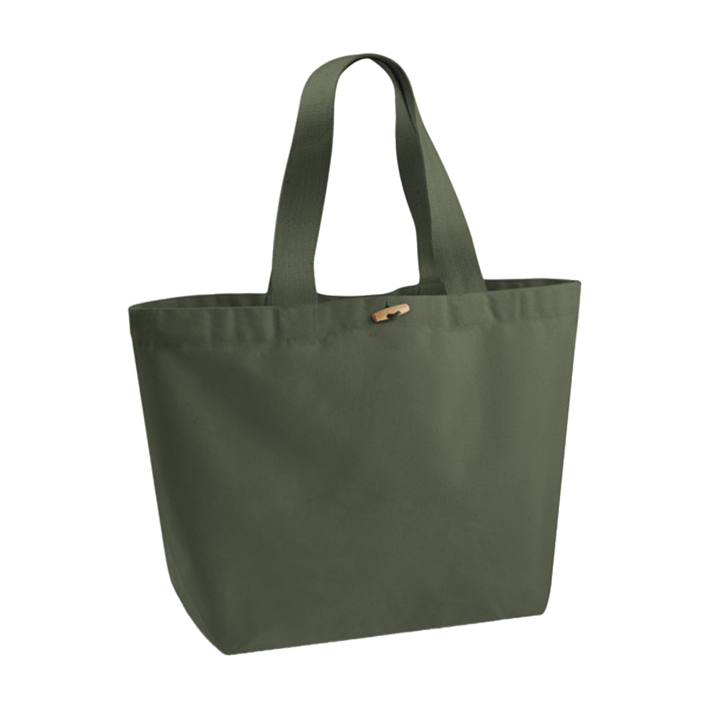 Olive Green - Front - Westford Mill EarthAware Organic Marina Tote