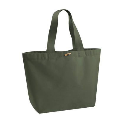 Olive Green - Front - Westford Mill EarthAware Organic Marina Tote