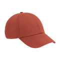 Terracotta - Front - Beechfield Unisex Adult 6 Panel Cap