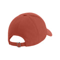 Terracotta - Back - Beechfield Unisex Adult 6 Panel Cap