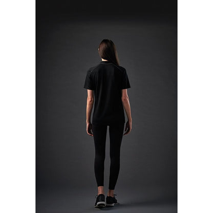 Black-Dolphin - Back - Stormtech Womens-Ladies Endurance HD Polo Shirt