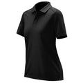 Black-Dolphin - Close up - Stormtech Womens-Ladies Endurance HD Polo Shirt