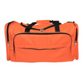 Orange - Front - SOLS Weekend Holdall Travel Bag